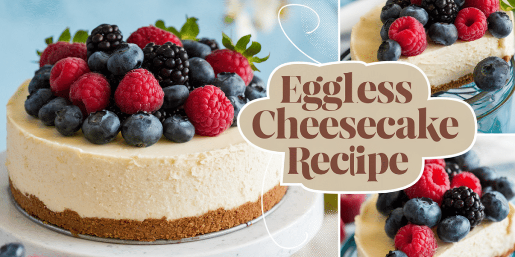 Delicious Eggless Cheesecake Recipe
