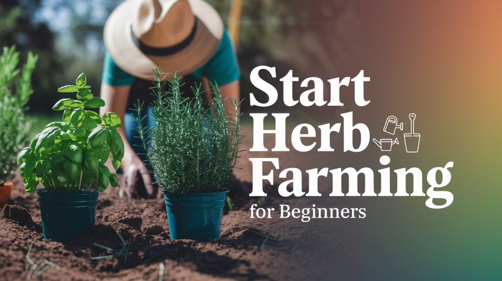 How to Start Herb Farming for Beginners: Easy Steps to Grow Your Own Herbs!”