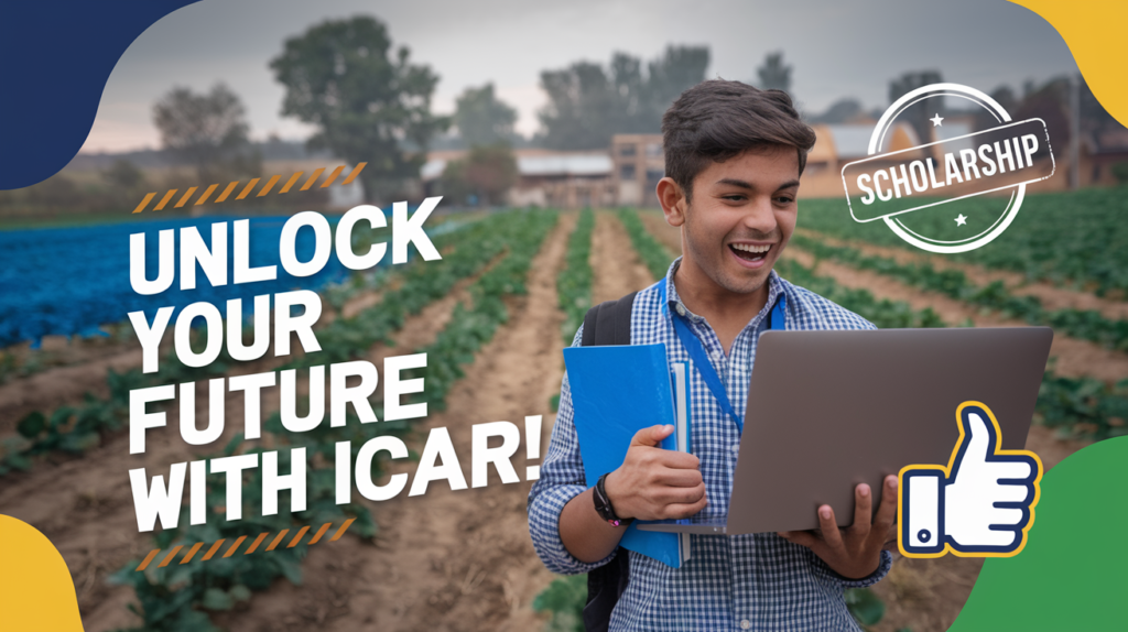 ICAR – Post Matric Scholarship For Scheduled Caste / Scheduled Tribes Candidates